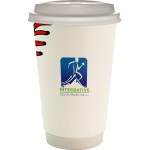 16 oz. Full Color Sporty Paper Cup With Lid - baseball 16 oz. Full Color Sporty Paper Cup With Lid - baseball