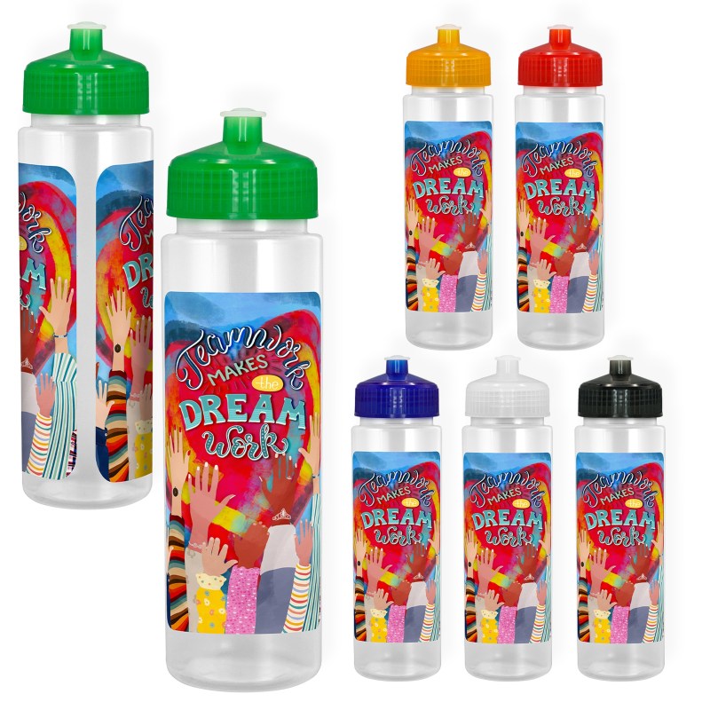 Sporty 24 oz. Full Color Grip Bottle 1 Sporty 24 oz. Full Color Grip Bottle 1