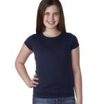 Next Level Youth Girls' Princess T-Shirt - Midnight Navy Next Level Youth Girls' Princess T-Shirt - Midnight Navy