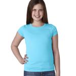 Next Level Youth Girls' Princess T-Shirt - Tahiti Blue Next Level Youth Girls' Princess T-Shirt - Tahiti Blue