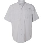 Columbia - PFG Tamiami II Short-Sleeve Shirt - Gray Columbia - PFG Tamiami II Short-Sleeve Shirt - Gray