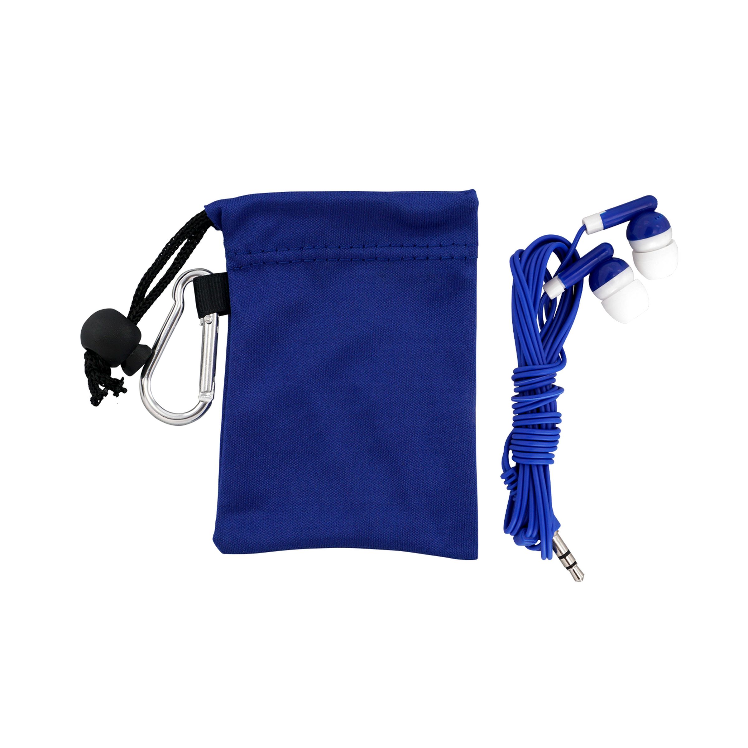 Microfiber Colorful Ear Bud Pouch 1