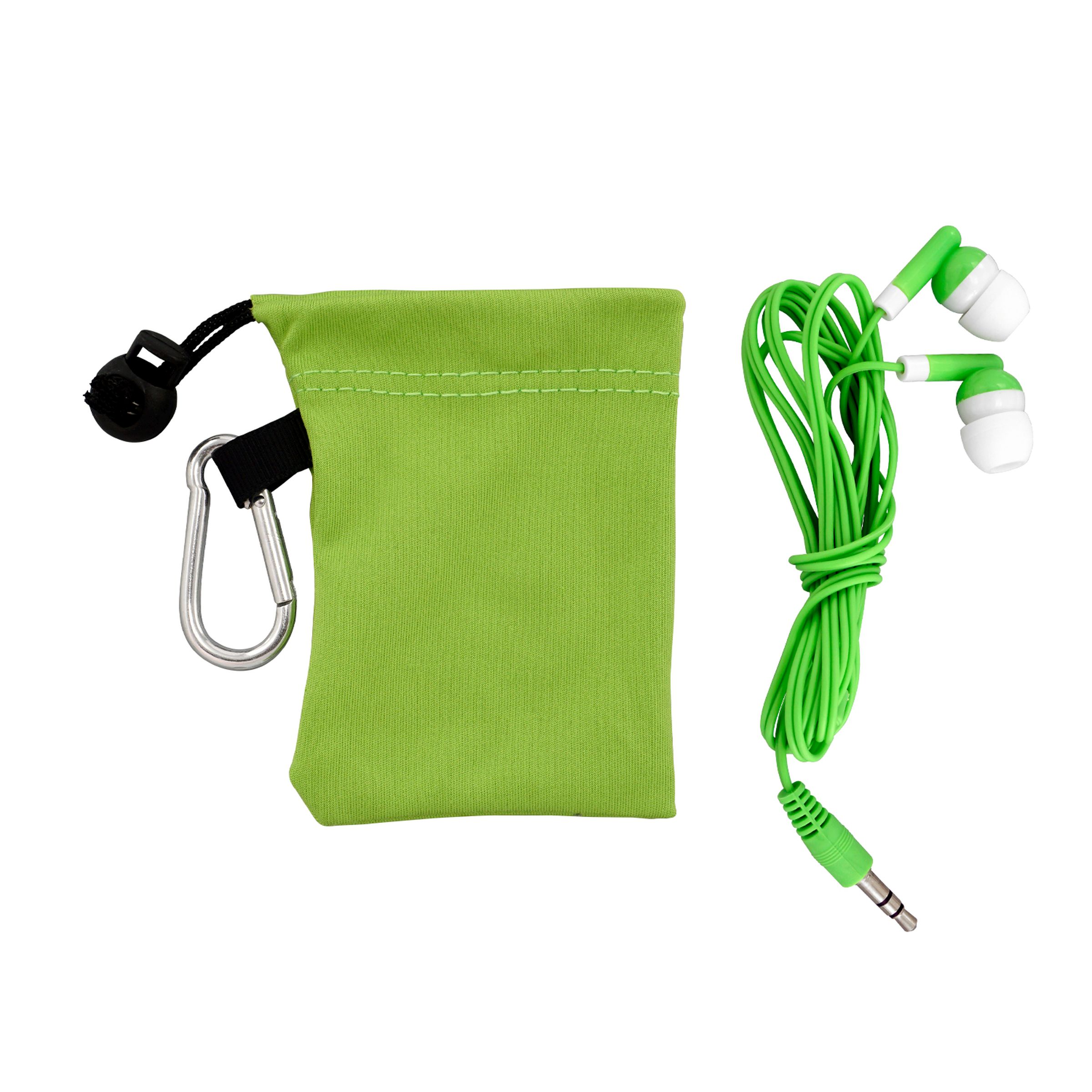 Microfiber Colorful Ear Bud Pouch 1