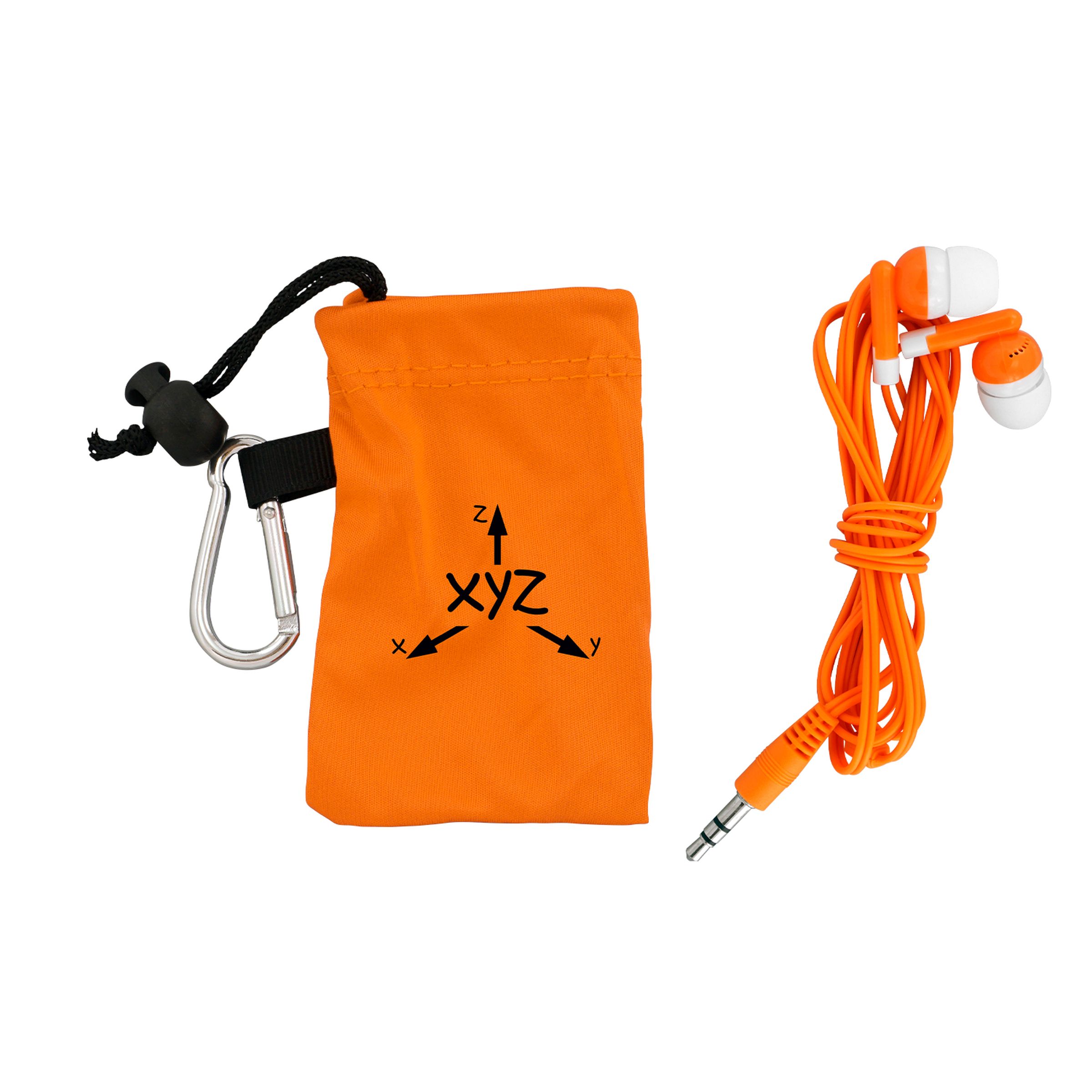 Microfiber Colorful Ear Bud Pouch 1