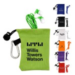 Microfiber Colorful Ear Bud Pouch 1 Microfiber Colorful Ear Bud Pouch 1