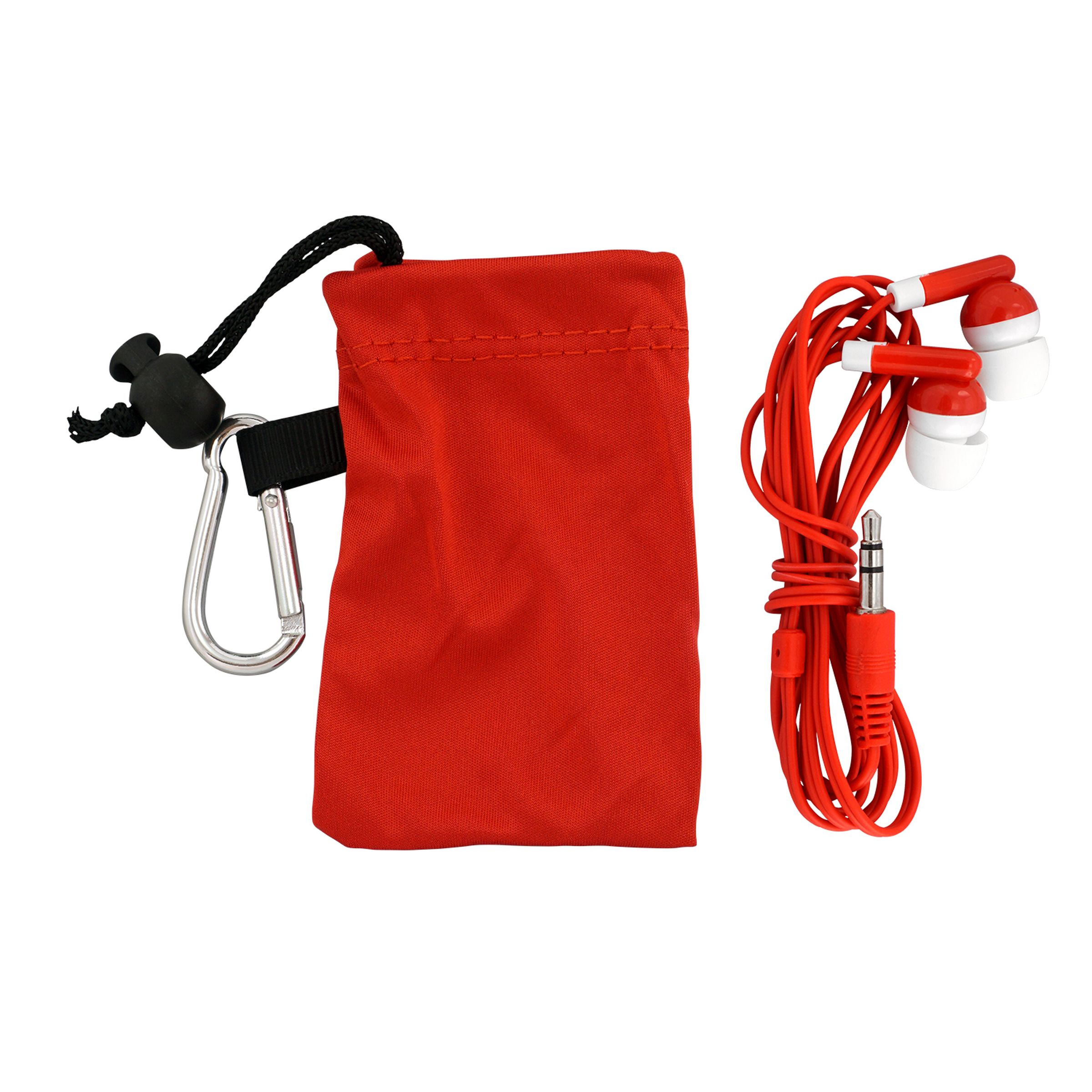 Microfiber Colorful Ear Bud Pouch 1