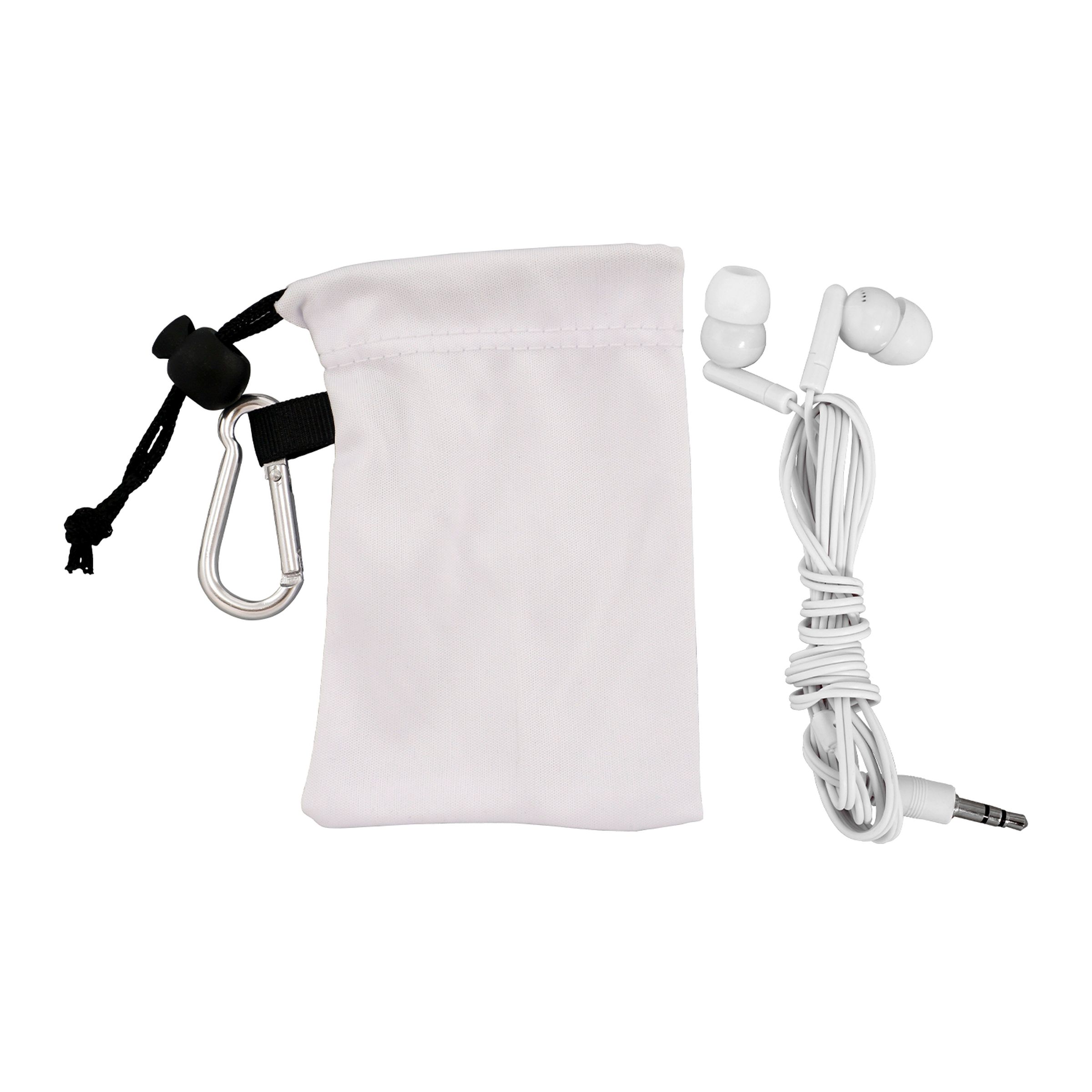Microfiber Colorful Ear Bud Pouch 1