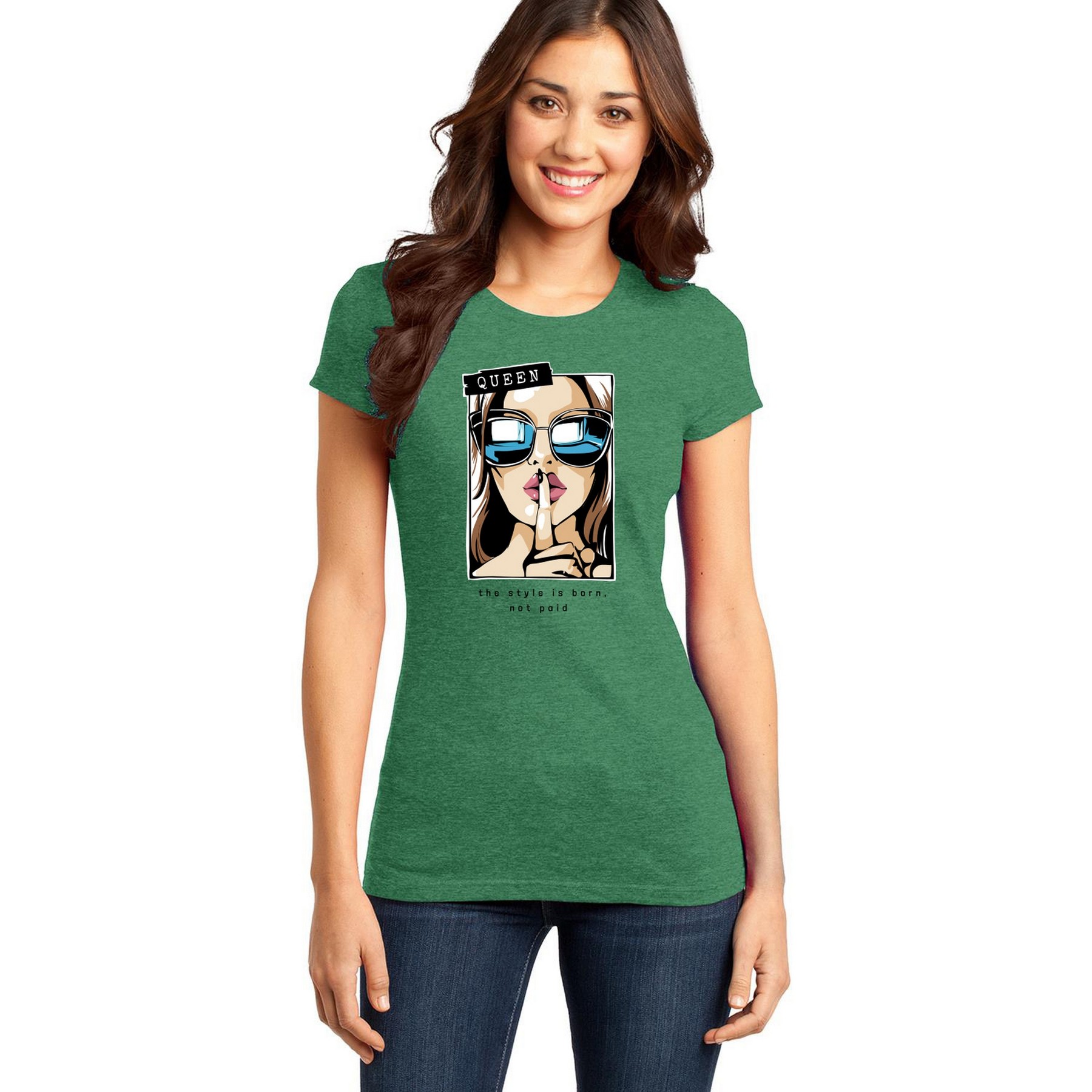 District® Women's Fitted Very Important Tee 1