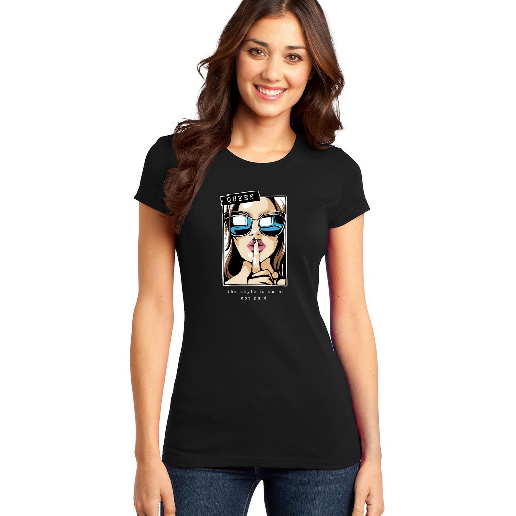 District® Women's Fitted Very Important Tee 1