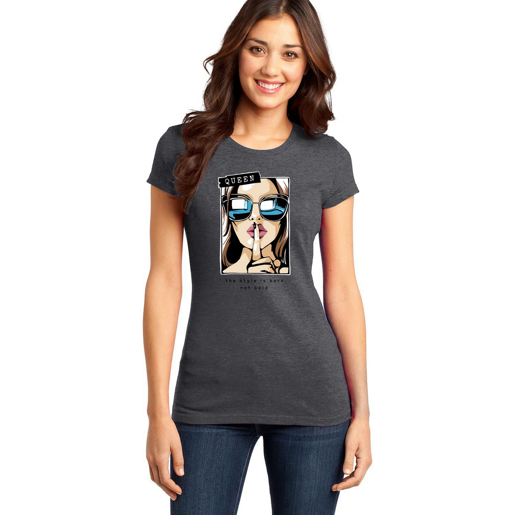 District® Women's Fitted Very Important Tee 1