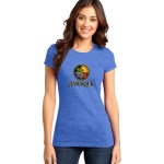 District® Women's Fitted Very Important Tee - Heathered Royal Blue District® Women's Fitted Very Important Tee - Heathered Royal Blue