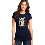 District® Women's Fitted Very Important Tee - New Navy District® Women's Fitted Very Important Tee - New Navy