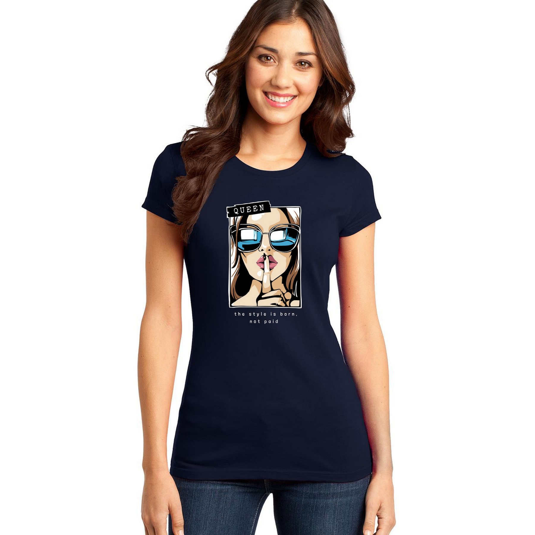 District® Women's Fitted Very Important Tee 1