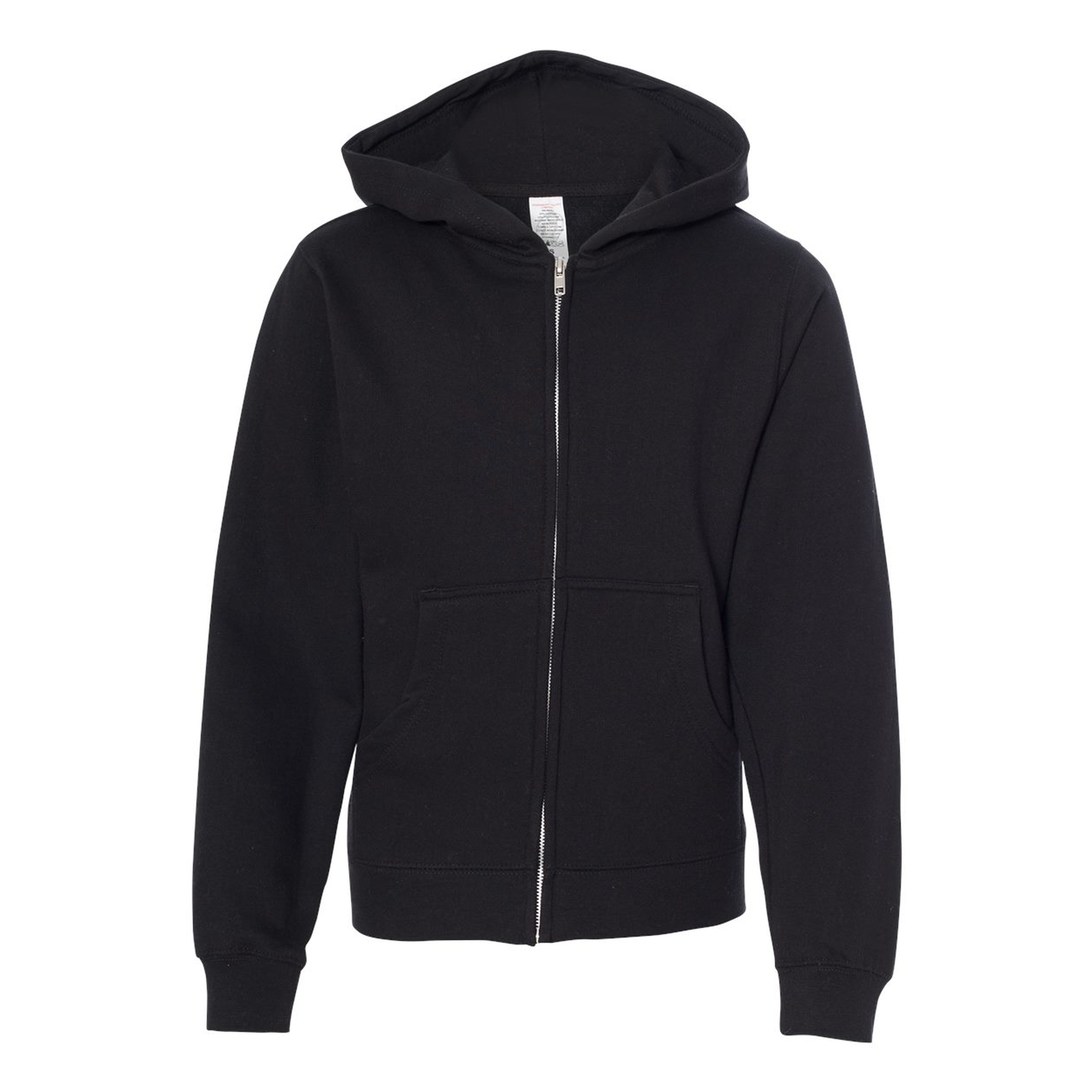 Independent Trading Co. Youth Midweight Zip Hooded Sweatshirt 1