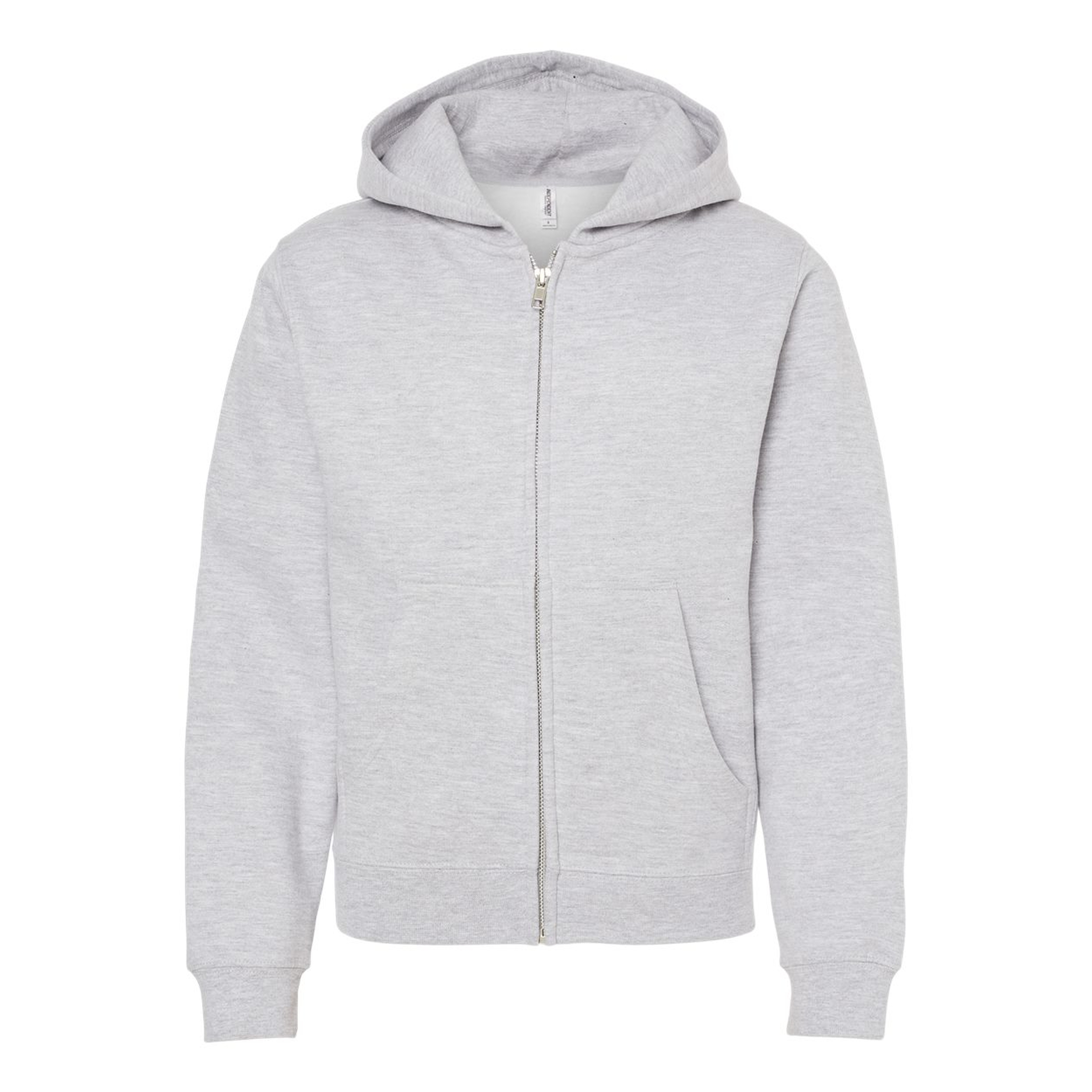 Independent Trading Co. Youth Midweight Zip Hooded Sweatshirt 1