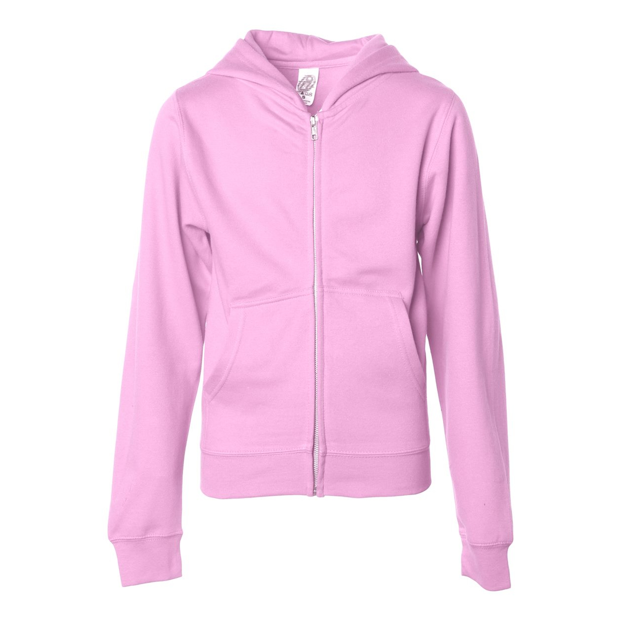 Independent Trading Co. Youth Midweight Zip Hooded Sweatshirt 1