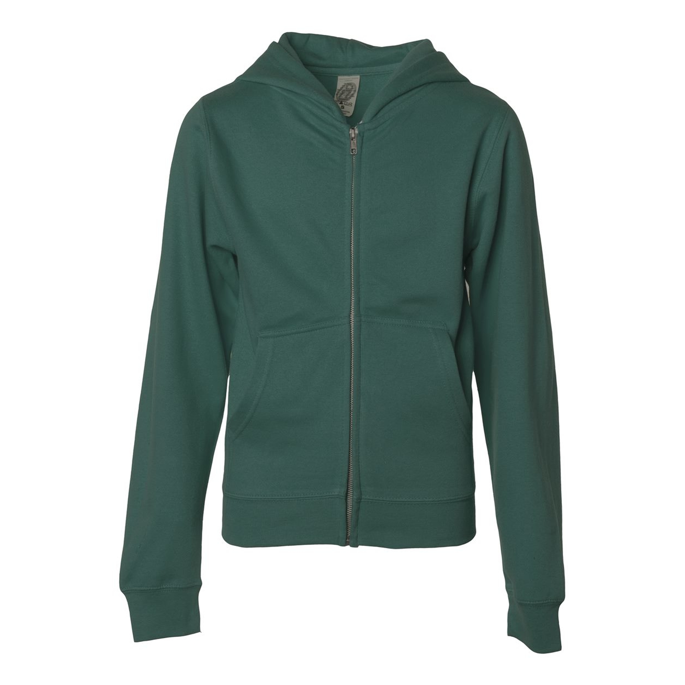 Independent Trading Co. Youth Midweight Zip Hooded Sweatshirt 1