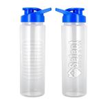 24 oz. Debossed Grip Easy Pour Bottle - Blue 24 oz. Debossed Grip Easy Pour Bottle - Blue