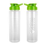 24 oz. Debossed Grip Easy Pour Bottle - Green 24 oz. Debossed Grip Easy Pour Bottle - Green