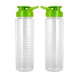 24 oz. Debossed Grip Easy Pour Bottle - Green 24 oz. Debossed Grip Easy Pour Bottle - Green