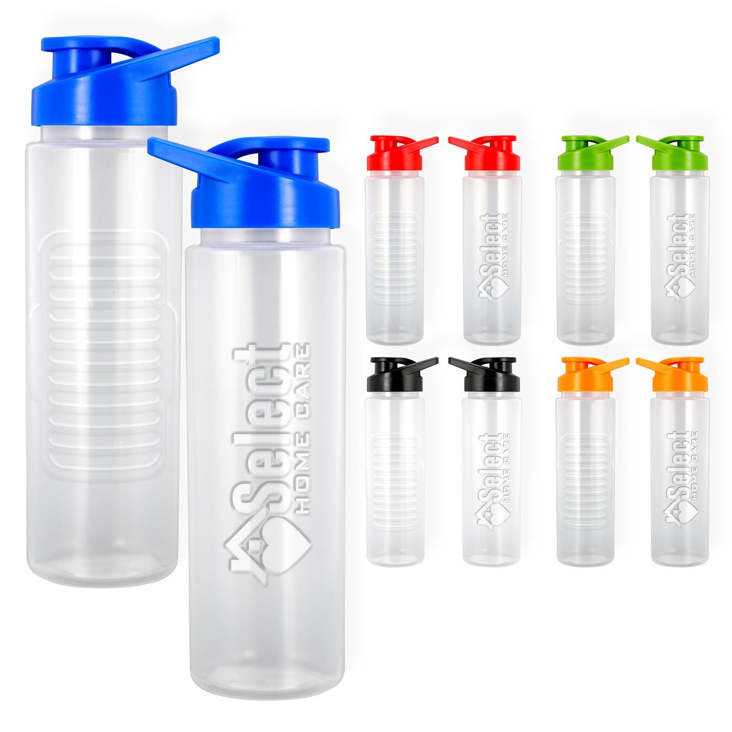 24 oz. Debossed Grip Easy Pour Bottle 1