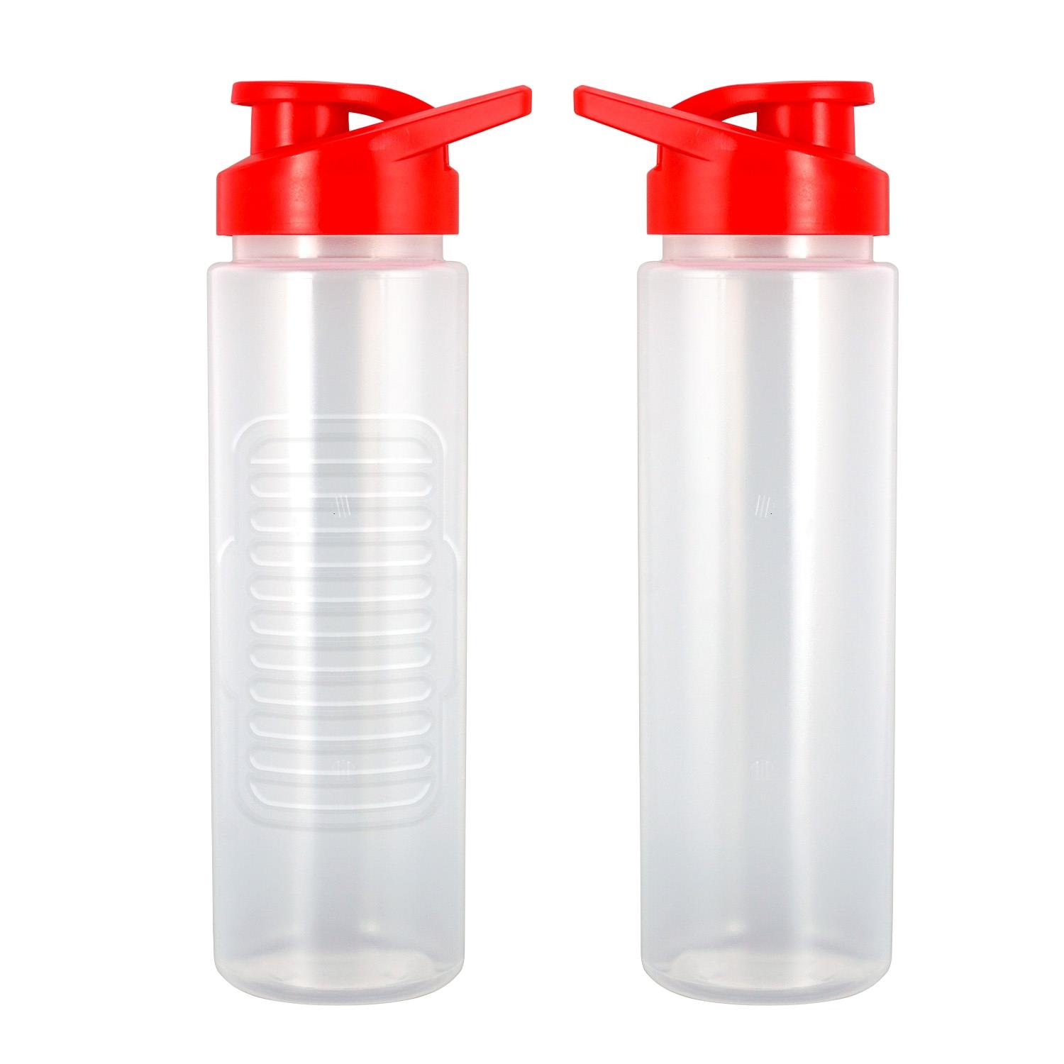 24 oz. Debossed Grip Easy Pour Bottle 1