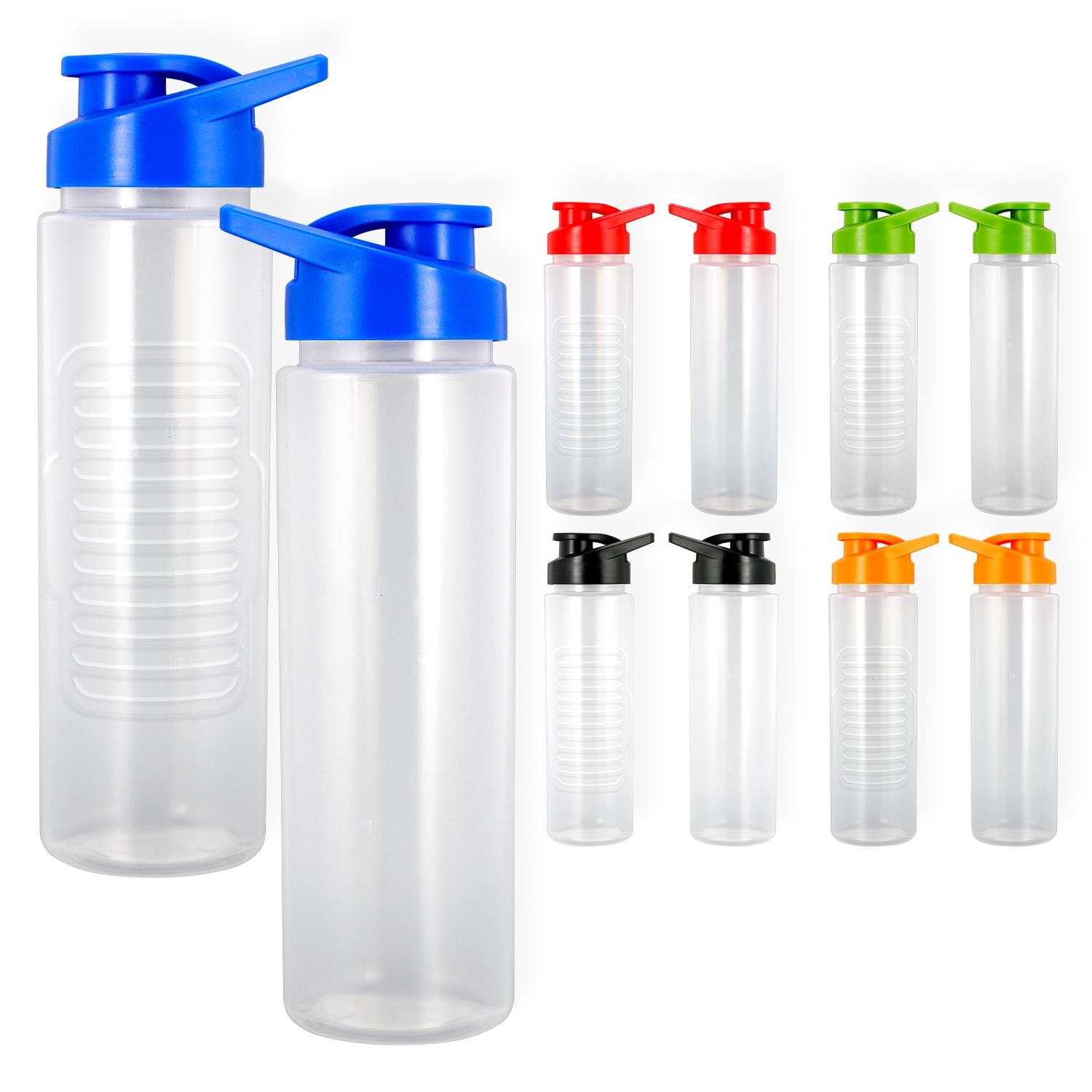 24 oz. Debossed Grip Easy Pour Bottle 1
