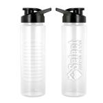 24 oz. Debossed Grip Easy Pour Bottle - Black 24 oz. Debossed Grip Easy Pour Bottle - Black