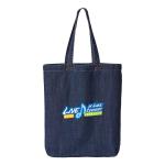 Liberty Bags Cotton Denim Gusseted Tote Bag 1 Liberty Bags Cotton Denim Gusseted Tote Bag 1