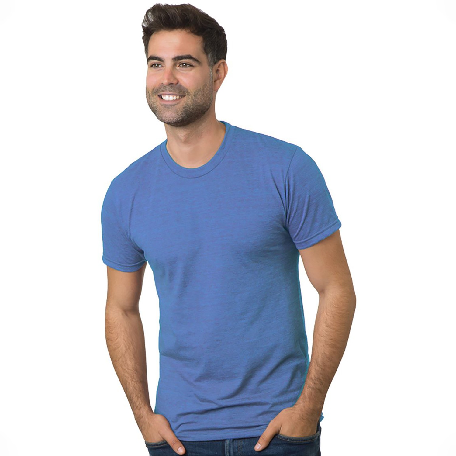 BAYSIDE Unisex Triblend T-Shirt 1