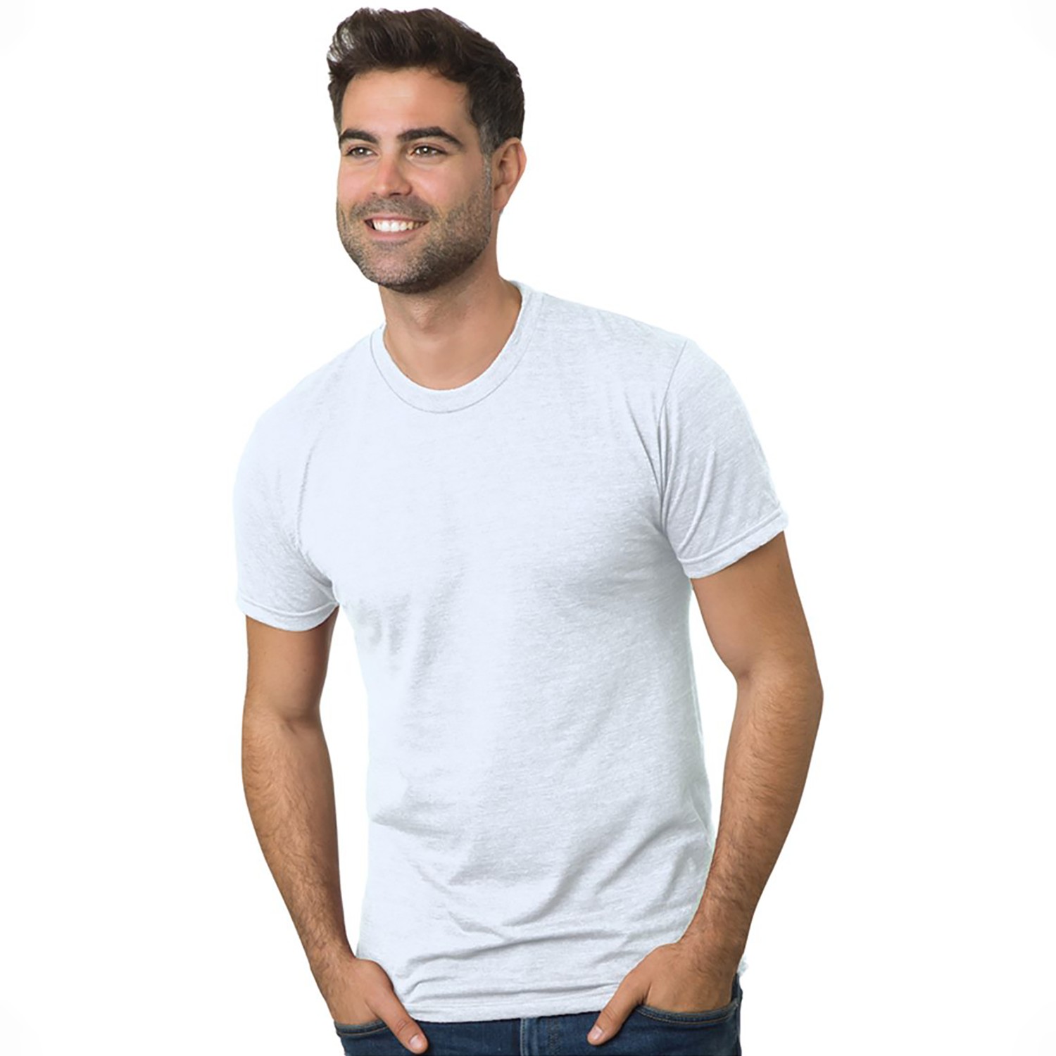 BAYSIDE Unisex Triblend T-Shirt 1