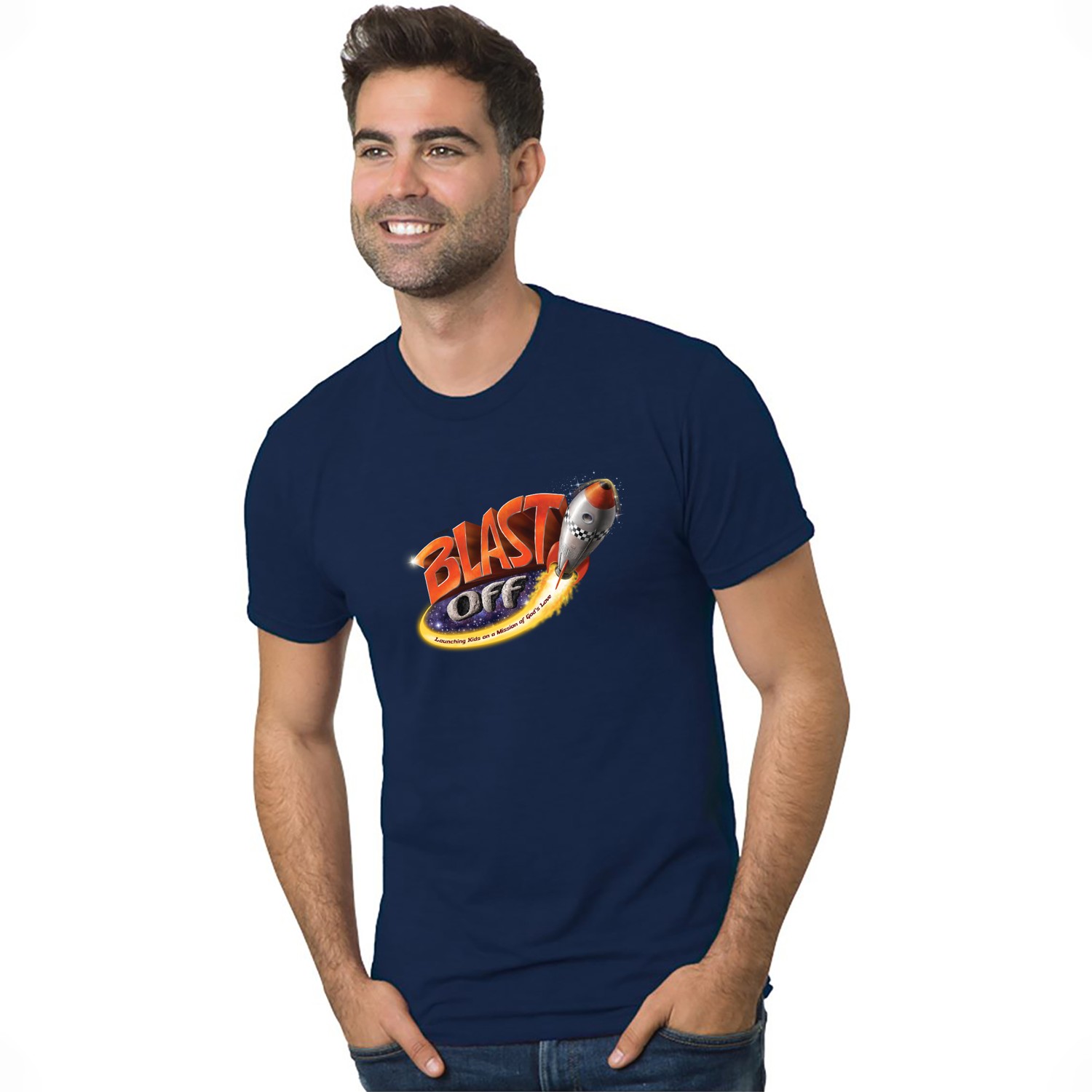 BAYSIDE Unisex Triblend T-Shirt 1