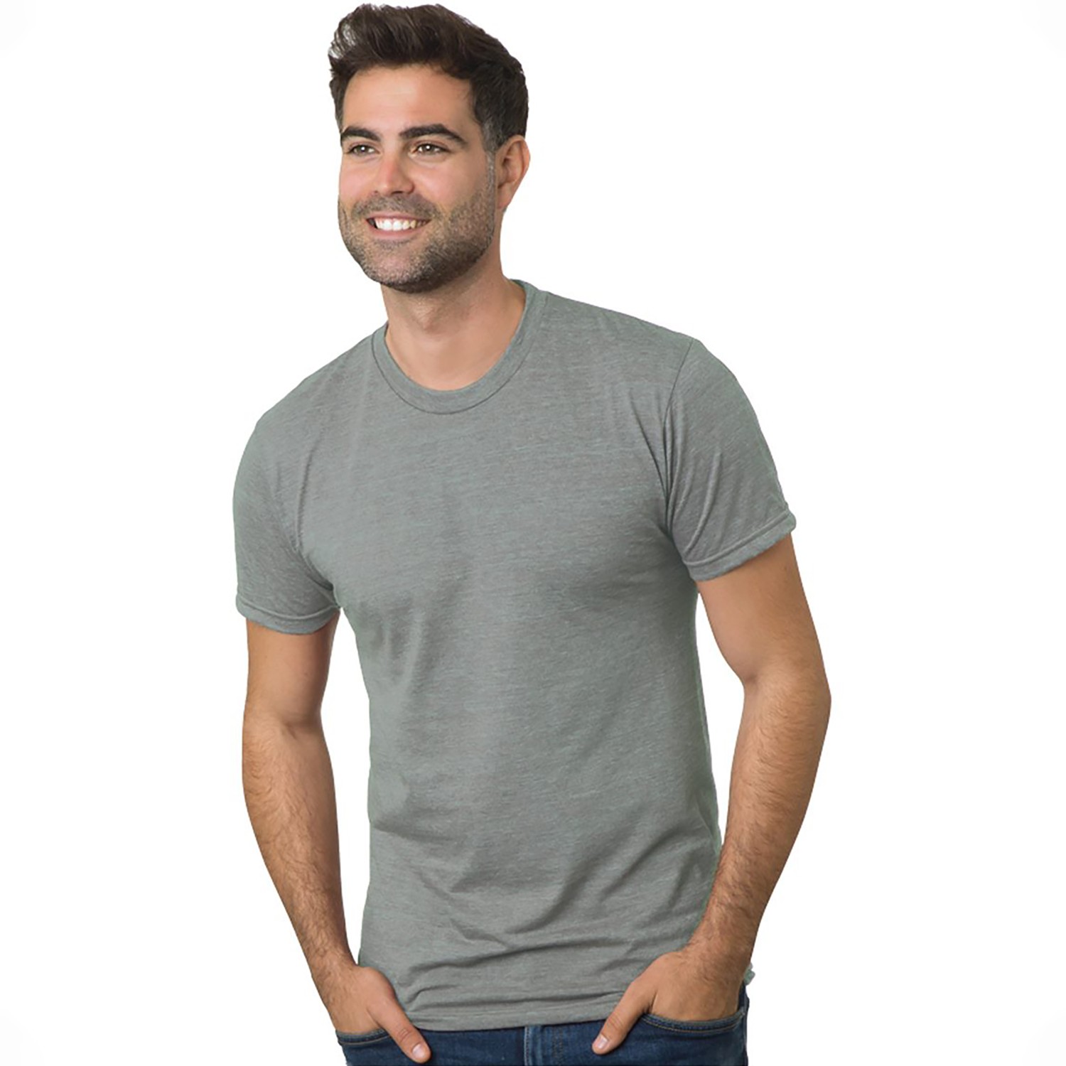 BAYSIDE Unisex Triblend T-Shirt 1