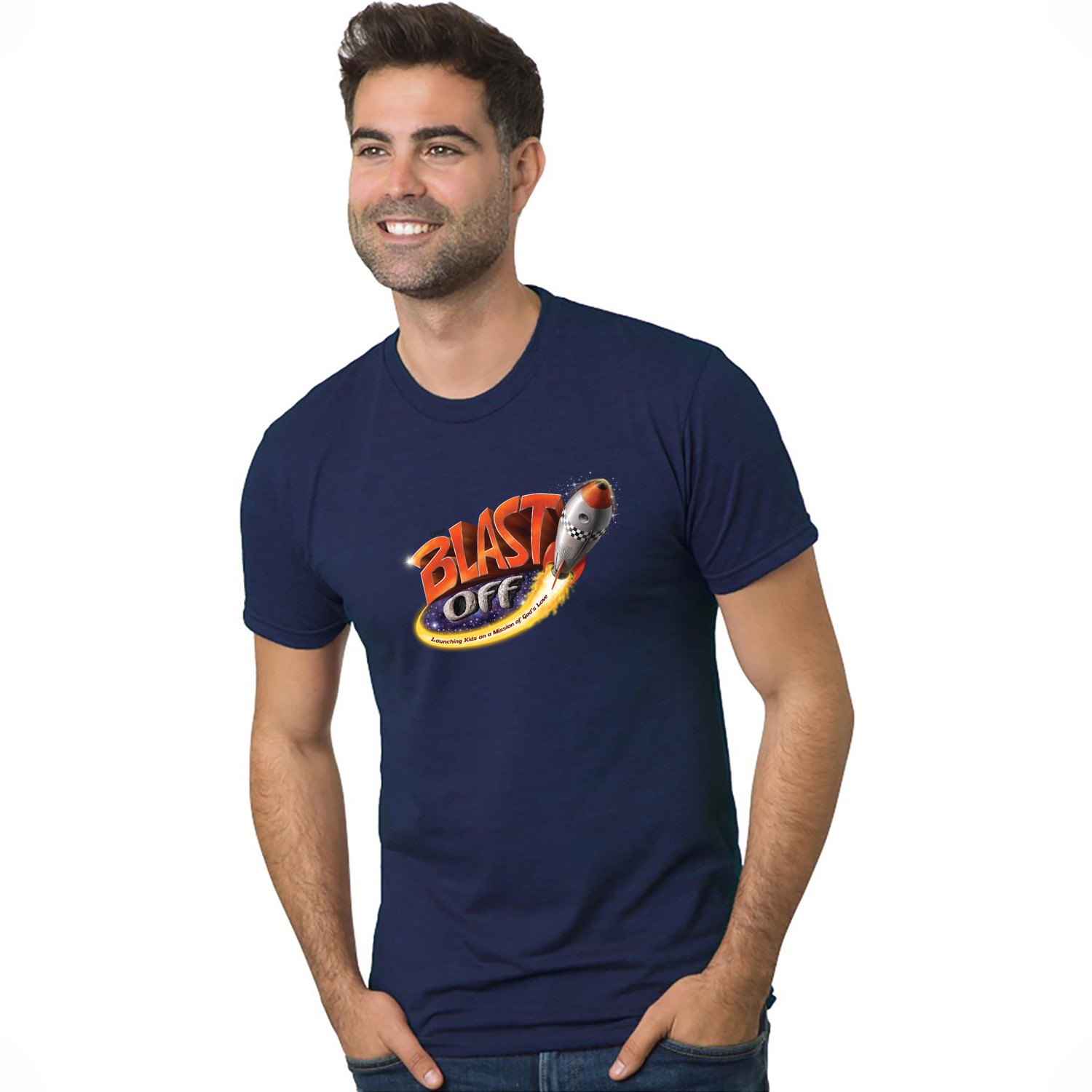 BAYSIDE Unisex Triblend T-Shirt 1