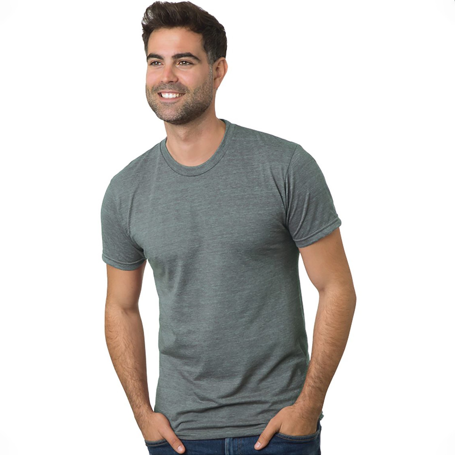 BAYSIDE Unisex Triblend T-Shirt 1