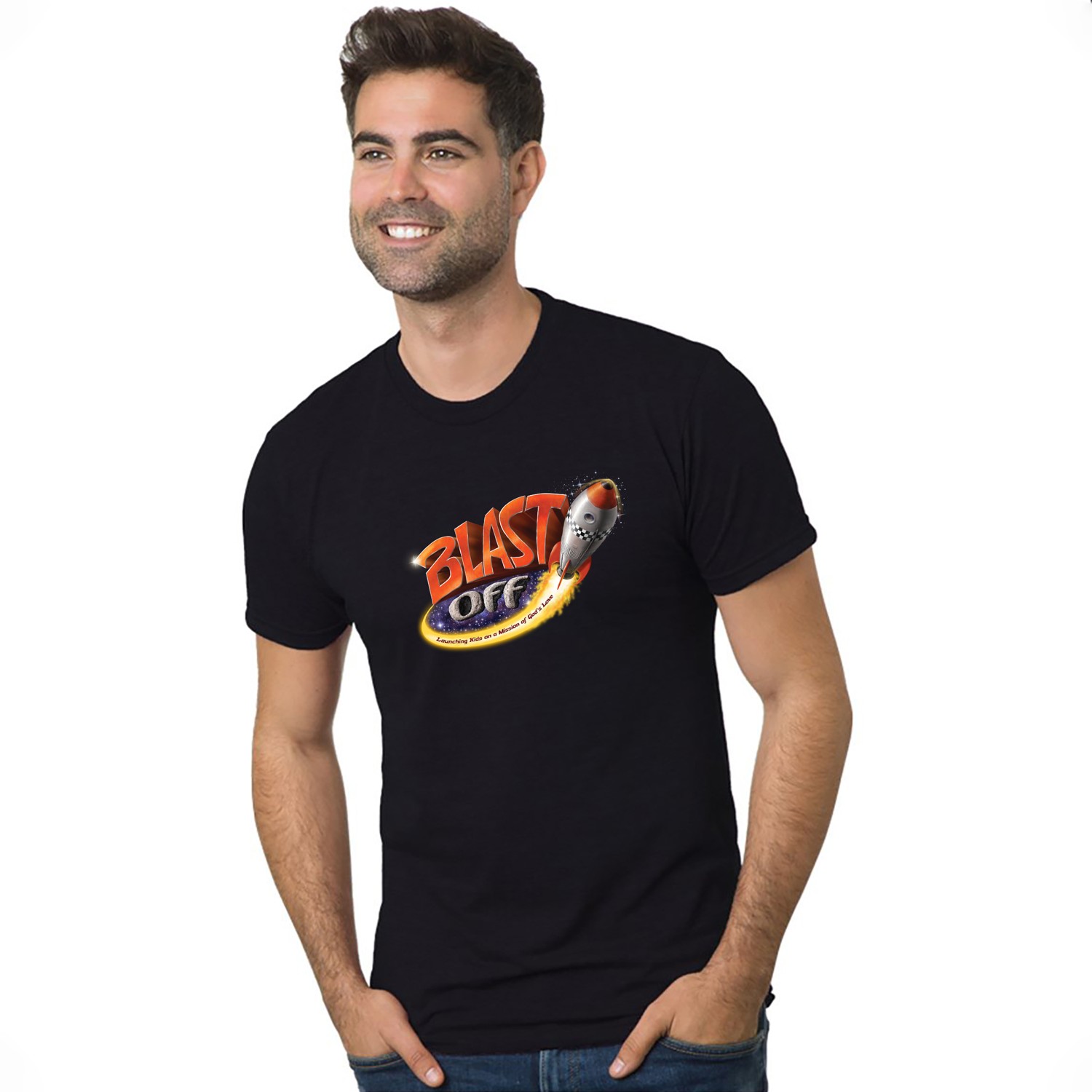 BAYSIDE Unisex Triblend T-Shirt 1