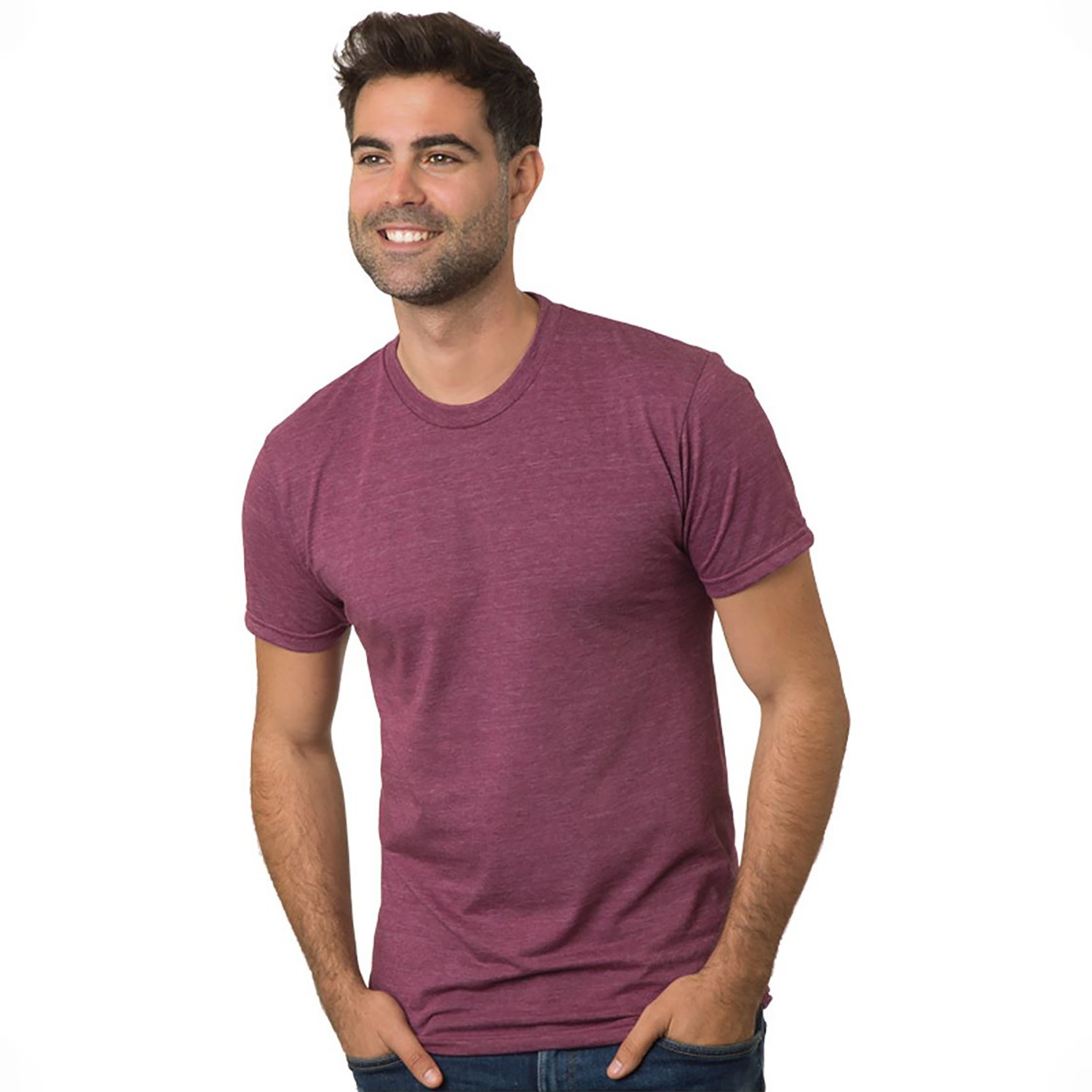 BAYSIDE Unisex Triblend T-Shirt 1