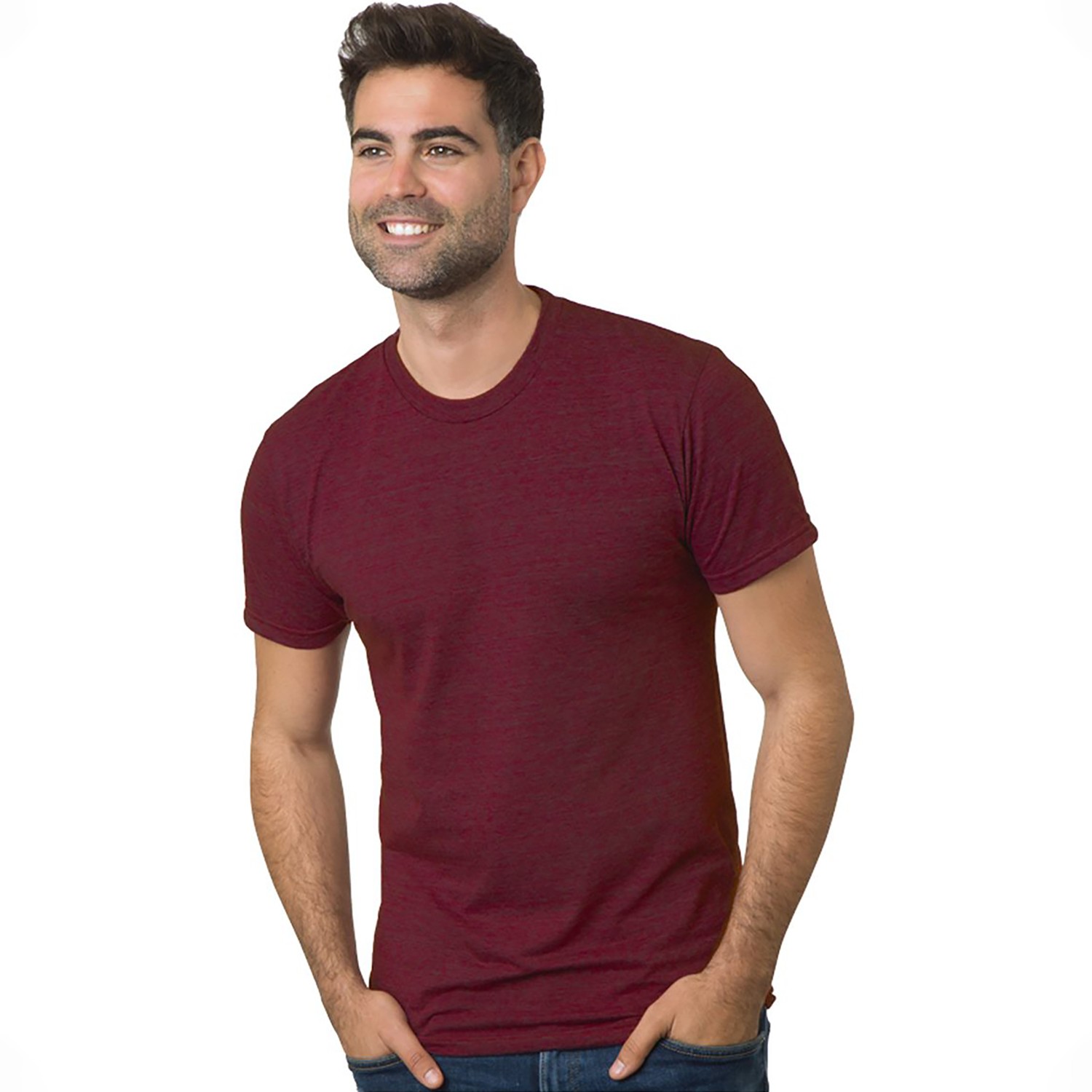 BAYSIDE Unisex Triblend T-Shirt 1
