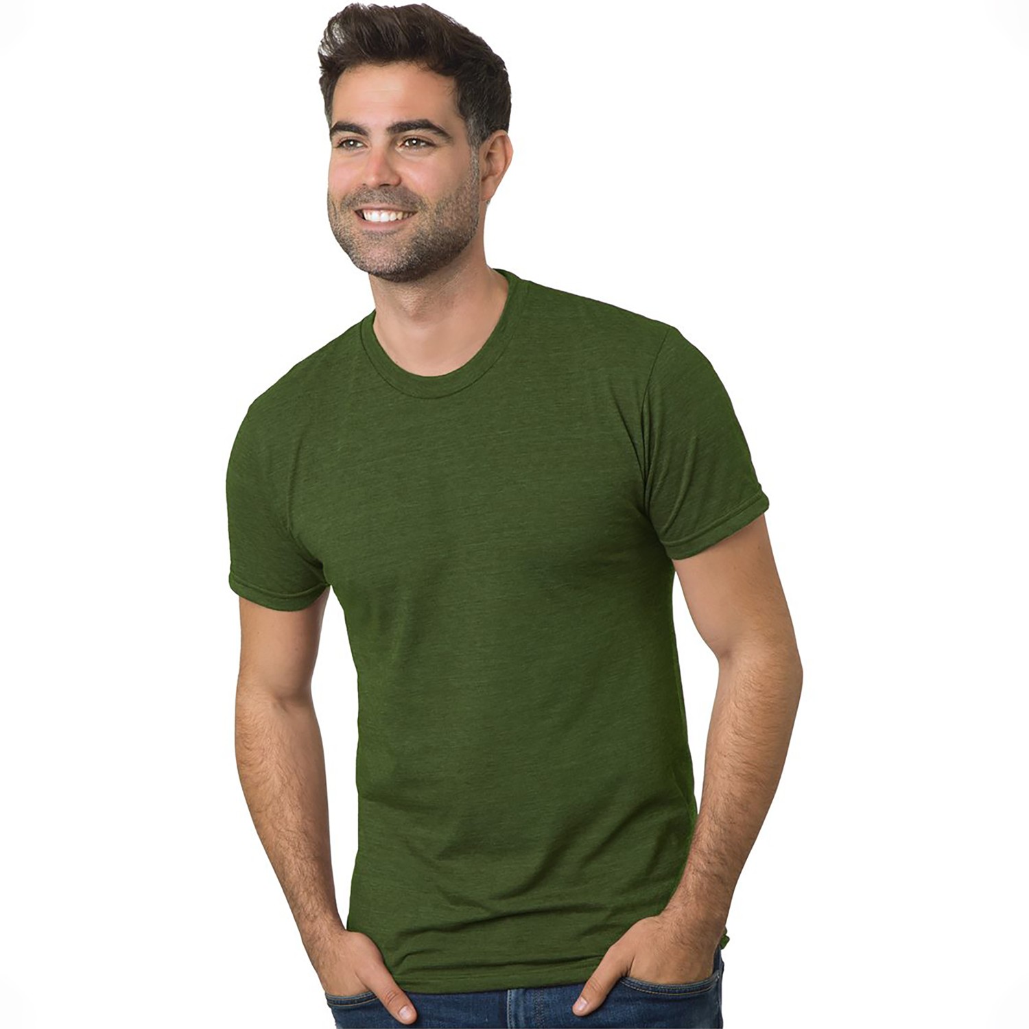 BAYSIDE Unisex Triblend T-Shirt 1