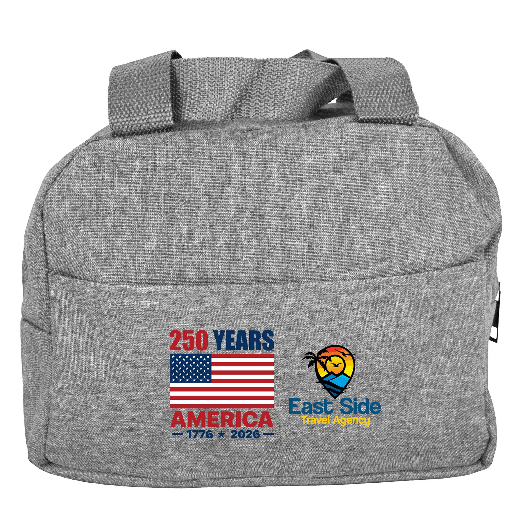 Handy Heathered Lunch Cooler 1