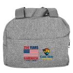 Handy Heathered Lunch Cooler - gray Handy Heathered Lunch Cooler - gray
