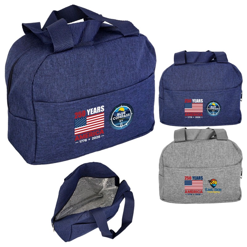 Handy Heathered Lunch Cooler 1 Handy Heathered Lunch Cooler 1