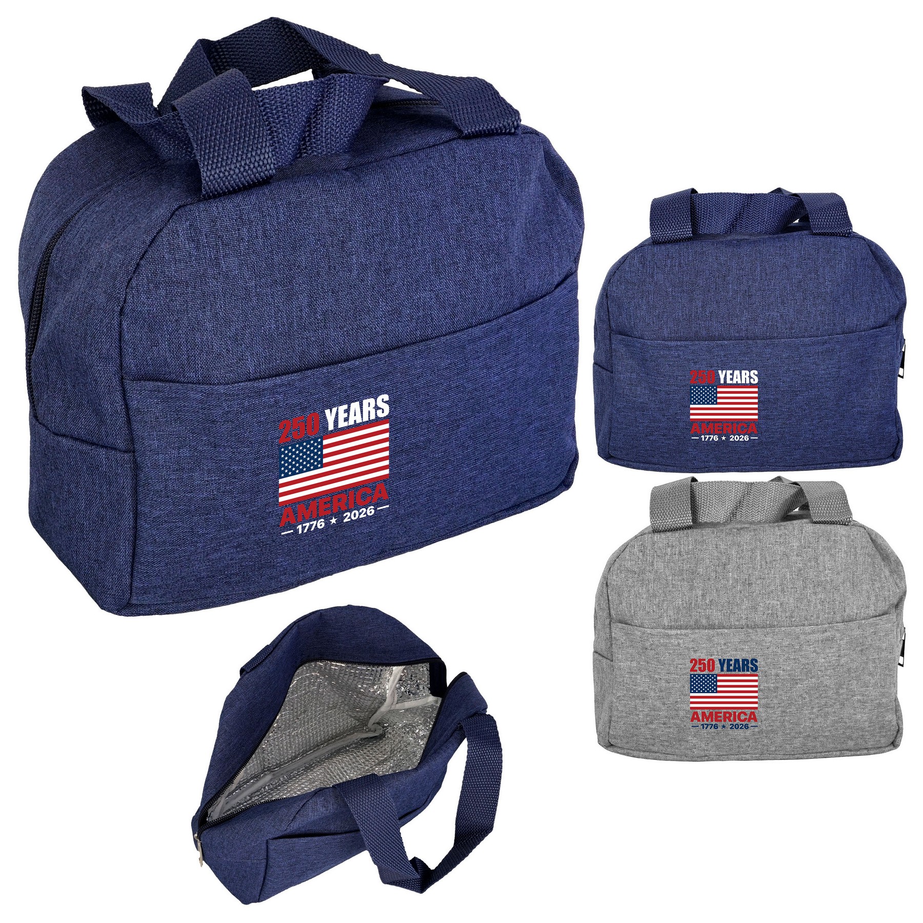 Handy Heathered Lunch Cooler 1