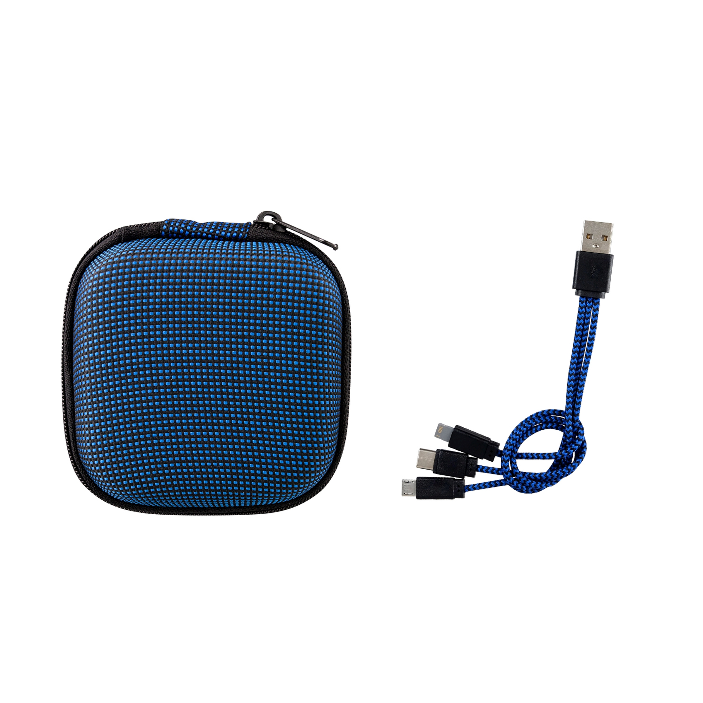 Textured 3-in-1 Charging Cable Set 1