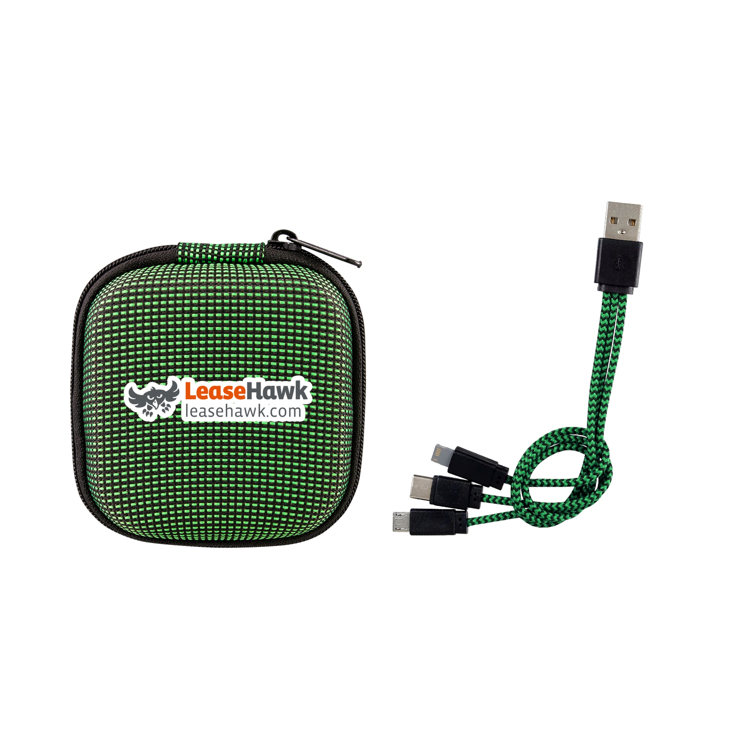 Textured 3-in-1 Charging Cable Set 1