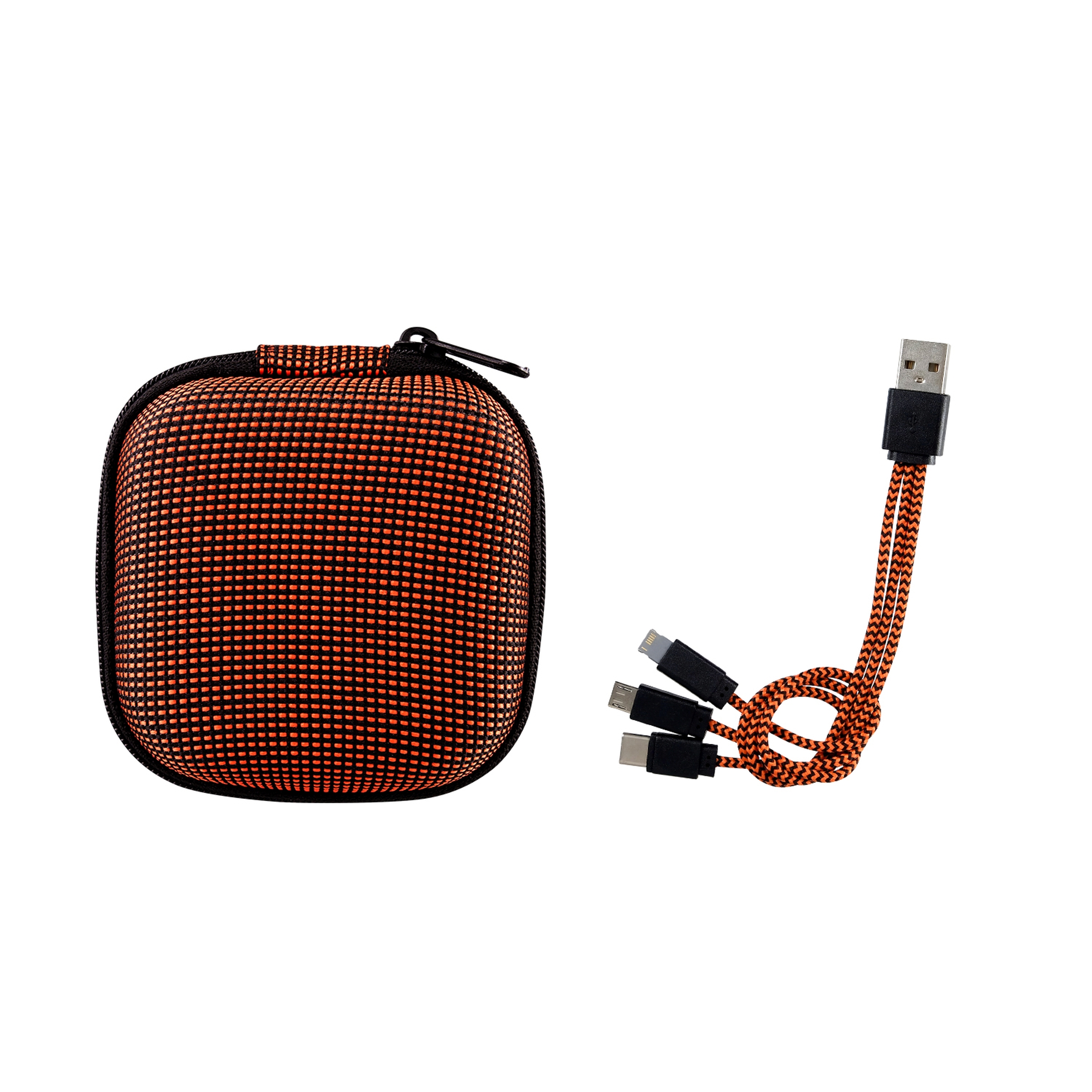 Textured 3-in-1 Charging Cable Set 1