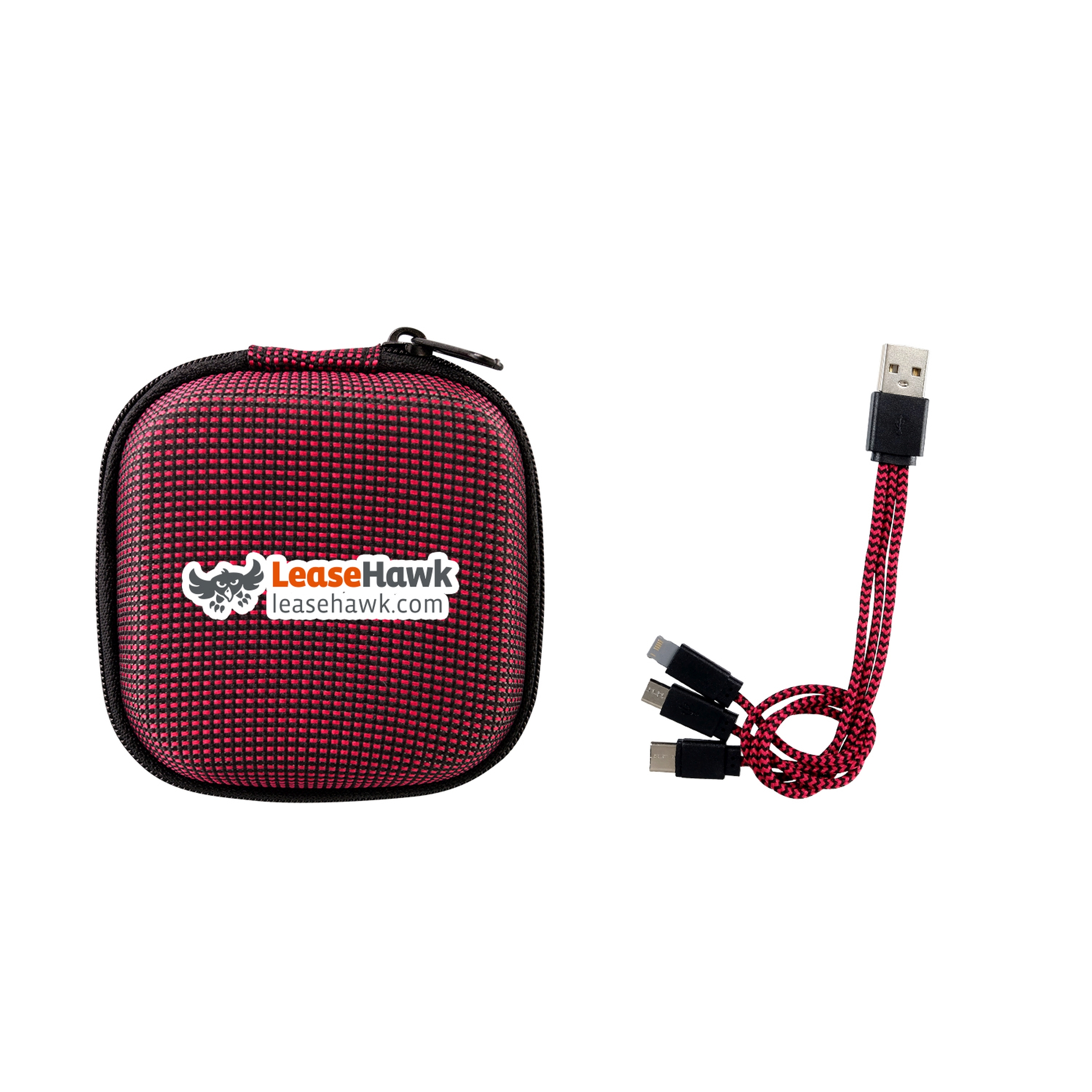Textured 3-in-1 Charging Cable Set 1