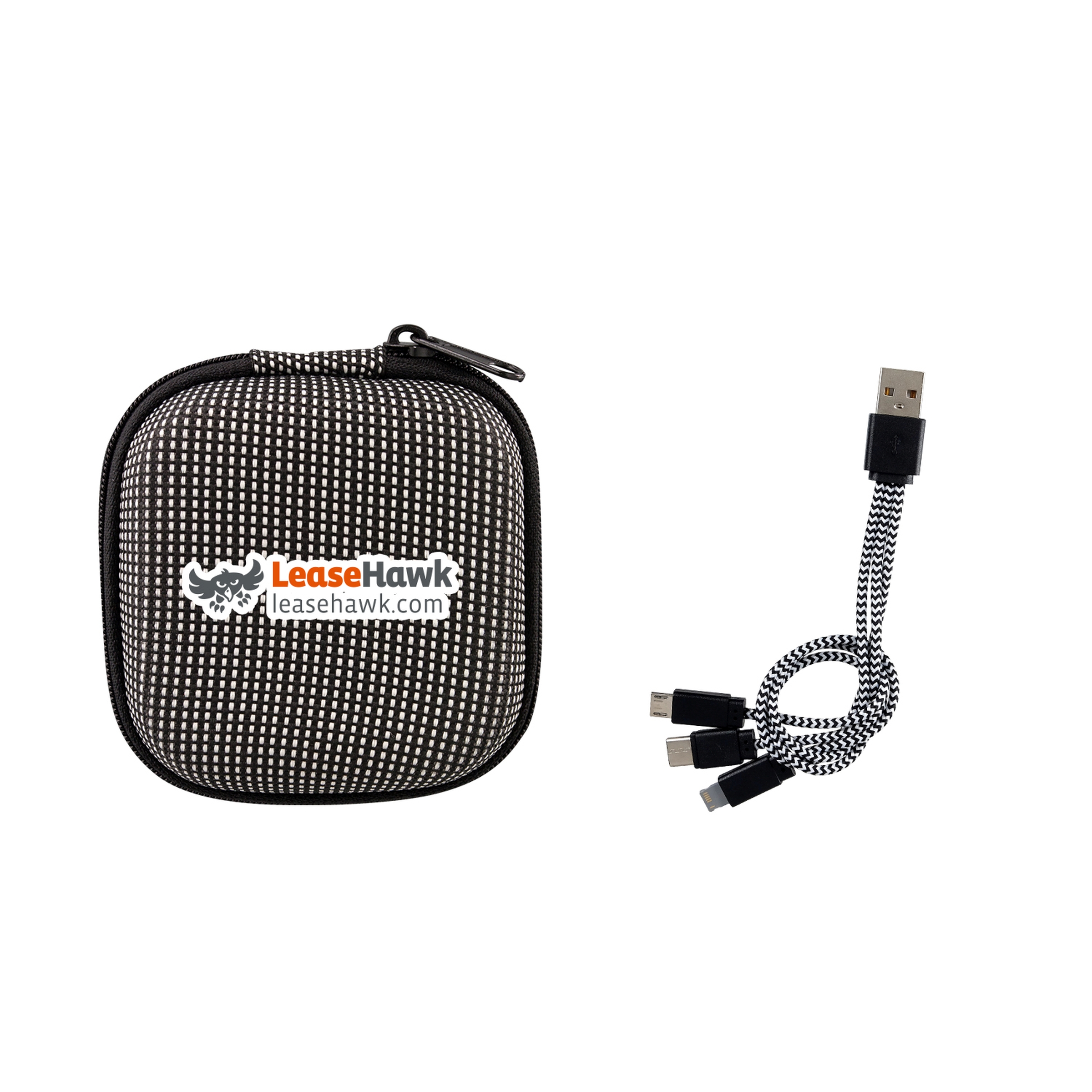 Textured 3-in-1 Charging Cable Set 1