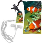 Microfiber Ear Bud Pouch 1 Microfiber Ear Bud Pouch 1