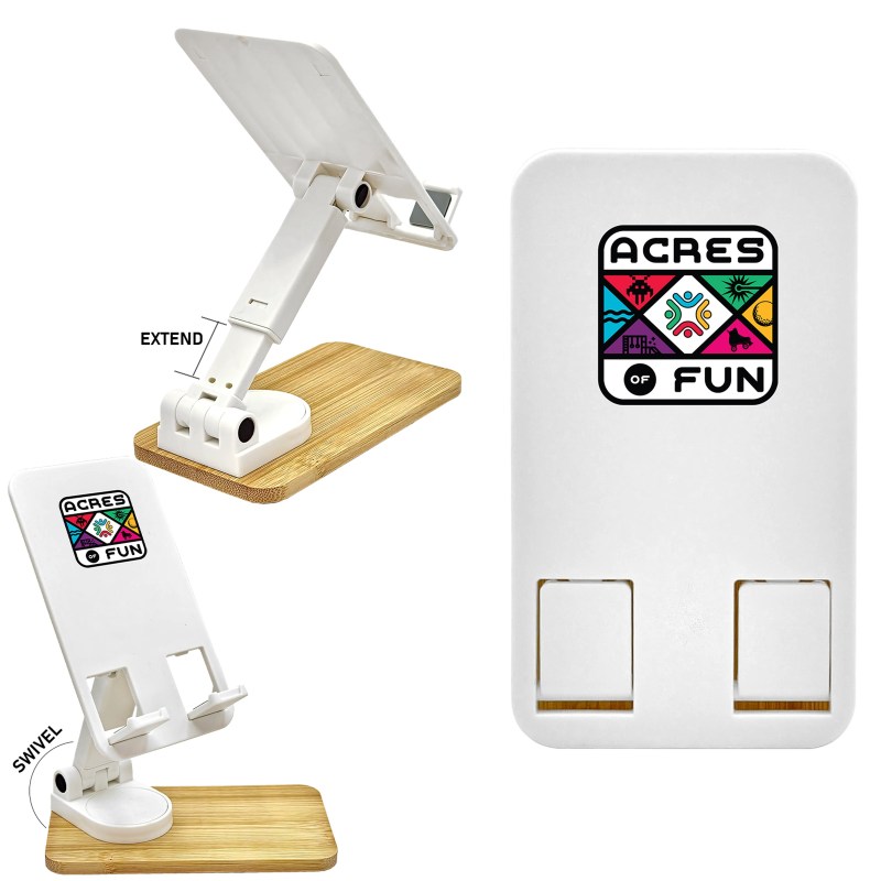 Extendable Bamboo Phone Stand 1 Extendable Bamboo Phone Stand 1